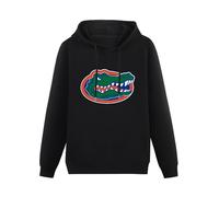 Meet Sun University of Florida Logo Gators College Black Hoodie Graphic Mens Sweatshirts Unisex Hooded XXL