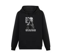 Meet Sun Viking Ragnar Lothbrok How The Little Piggies Grunt Black Hoodie Graphic Mens Sweatshirts Unisex Hooded 3XL