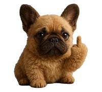 Meet The Attitude Squad, Tiny Plush Rebels with SASS & Snuggles Pocket-Sized Toys for Stress Relief & Humorous Gifts for Sassy Friends (Rebel French Bulldog)