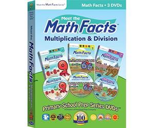 Meet the Math Facts Multiplication & Division - 3 DVD Boxed Set