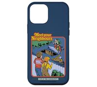 Meet Your Neighbours Sarcastic Retro Funny Adult Humor Carcasa para iPhone 12 mini