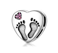 MEETCCY - Pulsera de plata de ley 925 con reflexiones, para mujer, con clip y cadena de seguridad, cumpleaños para amigos, madres, esposa e hijas