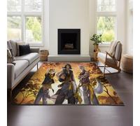 MeeTe Alfombra para Dormitorio Infantil, Twisted Wonderland, Estilo Deportivo, Antideslizante, Lavable, Accesorio Decorativo para Sala De Juegos. (TW 01,80x120cm)