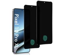 Meeter Anti Espía Vidrio Templado para Google Pixel 10 Pro XL, [Compatible Huellas Dactilares ID] [2 piezas] Pelicula Anti-Spy Peeping Cristal Templado Privacidad Protector de Pantalla 9H Dureza