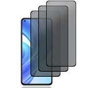 Meeter Anti-Spy Protector Pantalla para Samsung Galaxy A21S, [3 Piezas] Privacidad Anti-espía Peeping Vidrio Templado Protector de Pantalla 9H Dureza Película Protectora