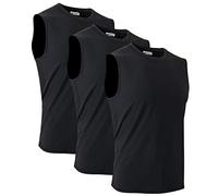 MeetHoo Camisetas de Tirantes Hombre Chaleco Deportivo Entrenamiento Camiseta sin Mangas Deportivas Fitness Verano para Deporte Gimnasio Correr Fútbol y Ciclismo