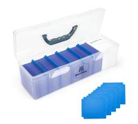 Meetikar Caja para Tarjetas Coleccionables con 5 Separadores Premium - Compatible con Más de 1000 Cartas MTG, TCG, Yugioh