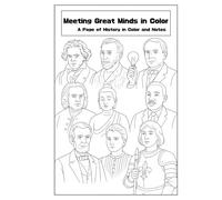 Meeting Great Minds in Color: - A Page of History in Color and Notes -