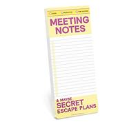 Meeting Notes Make-a-List Pads (Knock Knock Make-a-list Pads)