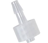 MEETOOT 10 adaptadores Luer a Barb macho Luer con anillo de bloqueo de manguera de 1/8 pulgadas, conector rápido de 3,2 mm para instrumentos bioquímicos/analíticos de laboratorio y maquinaria