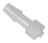 MEETOOT 10pcs macho Luer Lock 1/4 "PP manguera adaptador de púas para laboratorio bioquímico/analítico, maquinaria de alimentos y equipos de acuario