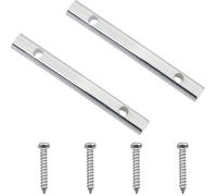 MEETOOT 2 juegos de retenedores de cuerda de 45 mm con tornillos de montaje, soporte de cuerda de guitarra eléctrica, guías de cuerda de guitarra eléctrica