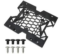 MEETOOT Adaptador de bandeja de disco duro SSD para disco duro de escritorio, soporte para computadora de 2.5"/3.5" a 5.25" SSD HDD soporte de montaje para disco duro interno con tornillos de montaje