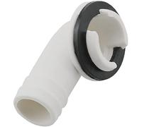 MEETOOT Adaptador de manguera de drenaje de aire acondicionado, 20 mm, conector de manguera de drenaje de CA, adaptador de ajuste de codo para aire acondicionado de ventana y aire acondicionado