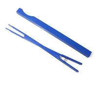 MEETOOT Piano Tuning Tools 20,3 cm Nylon azul Mute Clamp con estuche de transporte para una mezcla más fácil de alto y agudos