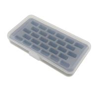MEETOOT Soporte de almacenamiento para bobinas, caja de costura jumbo, organizador de hilos para máquina de coser
