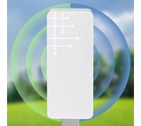 MEETOWN Repetidor WiFi Exterior, 1200M Amplificador WiFi Resistente IP65, Doble Banda 5Gy2.4GHz, Repetidor WiFi Potente Inalámbrico con 16 dBi Antena Oculta Integrada, Repetidor/Ap/Router Modo