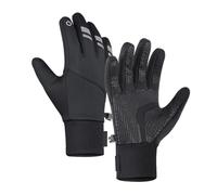 MEETTIKEY Guantes de invierno cálidos para guante de ciclismo y guante táctil para hombre y mujer, antideslizantes, resistentes al agua y a prueba de viento, para conducción de pie, Velo, senderismo