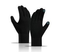 MEETTIKEY - Guantes de invierno de punto con pantalla táctil, guante térmico para hombre y mujer, adecuado para correr, conducir, ciclismo, esquí, regalos