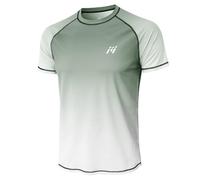 MEETWEE Camiseta Hombre Degradado Anti-UV UPF 50+ Protección Solar Transpirable Secado rápido Ligera elástico 4 direcciones para Senderismo Pesca Playa Verano