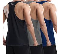 MEETWEE Camiseta Tirantes para Hombre, Camisetas Sin Manga Fitness Tank Top Gym T Shirt para Running Deportes