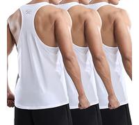 MEETWEE Camiseta Tirantes para Hombre, Camisetas Sin Manga Fitness Tank Top Gym T Shirt para Running Deportes