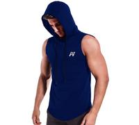 MEETWEE Chaleco de Capucha Sin Mangas para Hombres Chalecos Deportivos Camiseta Tirantes Hombre Secado Rápido Fitness, Carrera, Tank Top sin Mangas