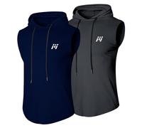 MEETWEE Deportes Camisetas Hombre Camiseta Deportiva Sin Mangas Hombre & Camisetas de Manga Larga Transpirable y de Secado Rápido para Gym Entrenamiento Running