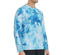 MEETWEE Maglia a Maniche Lunghe per protezione solare UPF 50+ Rash Guard da uomo, perfetta per Surf, Corsa e nuoto asciugatura rapida e protezione solare per il Top