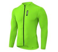 MEETWEE Maillot Ciclismo Hombre, Manga Larga/Corta Ropa de MTB Bicicleta Camisetas de Ciclismo Secado Rápido 3 Bolsillos Maillot Ciclismo Carretera