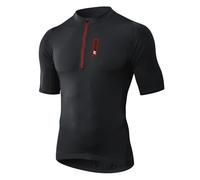 MEETWEE Maillot Ciclismo Hombre, Manga Larga/Corta Ropa de MTB Bicicleta Camisetas de Ciclismo Secado Rápido 3 Bolsillos Maillot Ciclismo Carretera