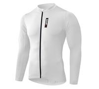 MEETWEE Maillot Ciclismo Hombre, Manga Larga/Corta Ropa de MTB Bicicleta Camisetas de Ciclismo Secado Rápido 3 Bolsillos Maillot Ciclismo Carretera