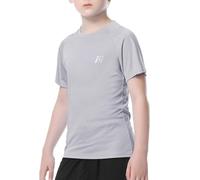 MEETWEE Muchacho Muchacha Chaleco Rash Manga Corta Trajes de baño Rash Guard Top Sun UV Protection UPF 50+ Swimwear Kid