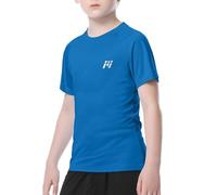 MEETWEE Muchacho Muchacha Chaleco Rash Manga Corta Trajes de baño Rash Guard Top Sun UV Protection UPF 50+ Swimwear Kid