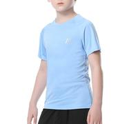 MEETWEE Muchacho Muchacha Chaleco Rash Manga Corta Trajes de baño Rash Guard Top Sun UV Protection UPF 50+ Swimwear Kid