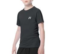 MEETWEE Muchacho Muchacha Chaleco Rash Manga Corta Trajes de baño Rash Guard Top Sun UV Protection UPF 50+ Swimwear Kid