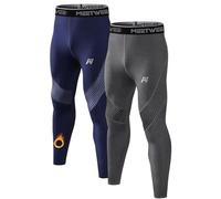 MEETWEE Pantalón Térmico Hombre Ropa Interior Térmica Funcional Calzoncillos Largos Leggins Termo para el Invierno Deporte Running Esquiar Senderismo