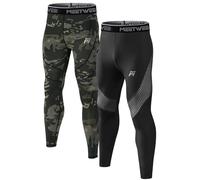 MEETWEE Pantalón Térmico Hombre Ropa Interior Térmica Funcional Calzoncillos Largos Leggins Termo para el Invierno Deporte Running Esquiar Senderismo