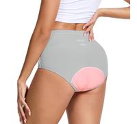 MEETWEE Pantalones Cortos de Ciclismo para Mujer, 4D Acolchados Culotte Ciclismo Mujer Secado Rápido Mallas Ciclista Transpirables Antideslizante,Gris-Nuevo,M