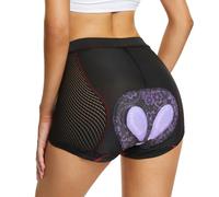 MEETWEE Pantalones Cortos de Ciclismo para Mujer, 4D Acolchados Mallas Ciclista Secado Rápido ranspirables Antideslizante Culotte Ciclismo Mujer