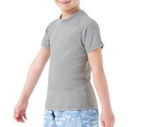 MEETWEE Traje de Baño de Niño Rash Vest Camisetas de Natación para Niños de Manga Larga/Corta UPF 50 + Protección Solar Rash Guard 5-15 Años