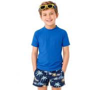 MEETWEE Traje de Baño de Niño Rash Vest Camisetas de Natación para Niños de Manga Larga/Corta UPF 50 + Protección Solar Rash Guard 5-15 Años