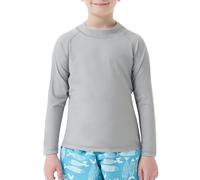 MEETWEE Traje de Baño de Niño Rash Vest Camisetas de Natación para Niños de Manga Larga/Corta UPF 50 + Protección Solar Rash Guard 5-15 Años