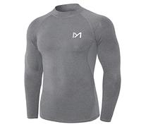 MEETYOO Camiseta Compresion Hombre, Manga Corta Camisetas Ropa Deportiva para Running Gym Ciclismo