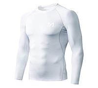 MEETYOO Camiseta Compresion Hombre, Ropa Deportiva Manga Corta/Larga Base Layers Secado Rápido para Running Gym Ciclismo Camisa