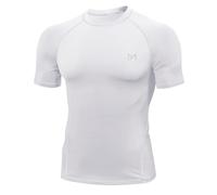 MEETYOO Camiseta Compresion Hombre, Ropa Deportiva Manga Corta/Larga Base Layers Secado Rápido para Running Gym Ciclismo Camisa