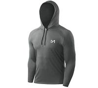 MEETYOO Camiseta Hombre, Manga Larga Camisetas Deportiva T-Shirt para Running Fitness Gym