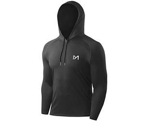 MEETYOO Camiseta Hombre, Manga Larga Camisetas Deportiva T-Shirt para Running Fitness Gym