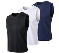 MEETYOO Camisetas Ttirantes Hombre, Camisetas sin Mangas Running Tank Top Gym para Fitness Deportes