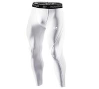 MEETYOO Leggings Hombre, Pantalón de Compresión Secado Rápido Pantalones Deporte Mallas Largas para Running Fitness Yoga